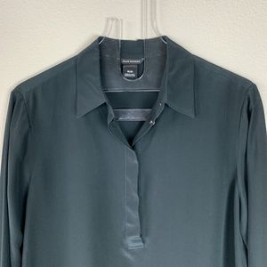 Club Manoco Women’s Black Silk Blouse Size M